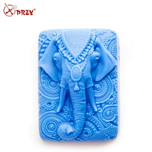 S3026 Elephant silicone oriental mould for soap making