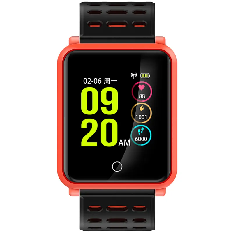 2019 New Bluetooth ip68  smart bracelet with camera for men and Women sport wrist band watch