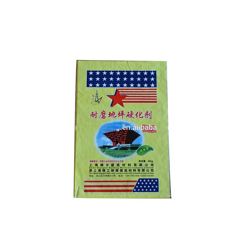 Cheap price durable 25kg pp woven packaging chemical bag for cement,tile adhesive
