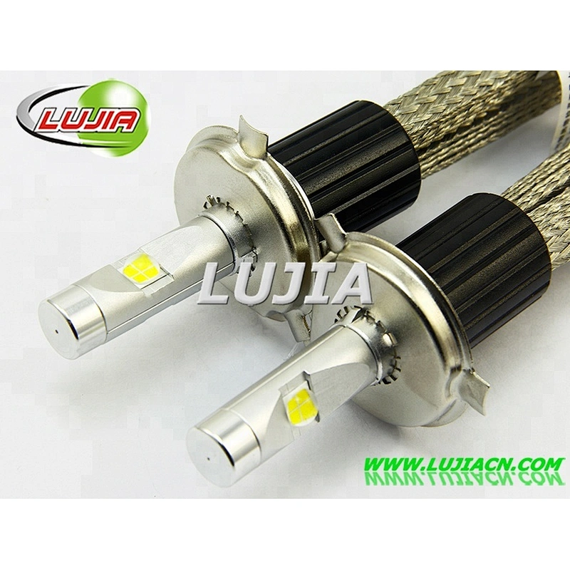 2017 H4 Car LED Headlight/ LUJIA L7 XHP70 LED Headlight kit 60W H4 13200lm motor LED H7 H11 H13 H16 9012 HB3 P70