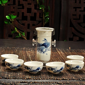 Promotional water bottle ceramic tea sets available goods for small moq
