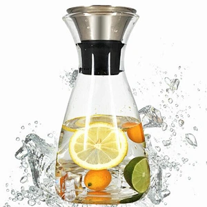 New design water bottle fruit tea pot with food-grade silica gel plug and tea-strainer