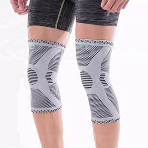 China Factory Suitable Breathable sports elastic brace joint protector knitted knee support