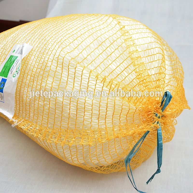 Biodegradable Mesh Net Bag Custom Logo For Cabbage