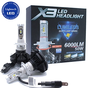 Lightech Auto Accessories X3 9005 LED Headlight