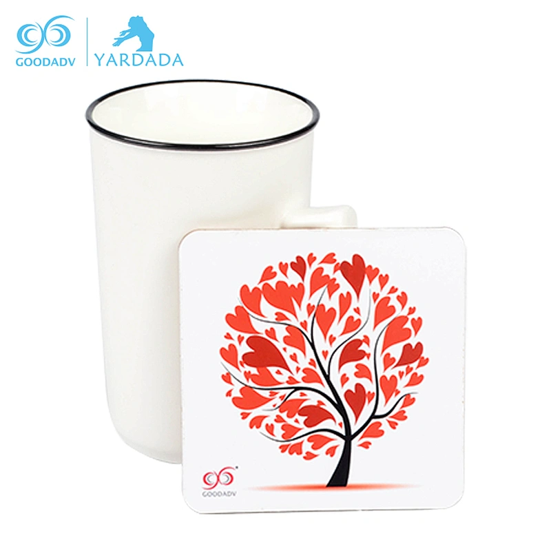 Wholesale drink mdf coffee/tea coasters for gift