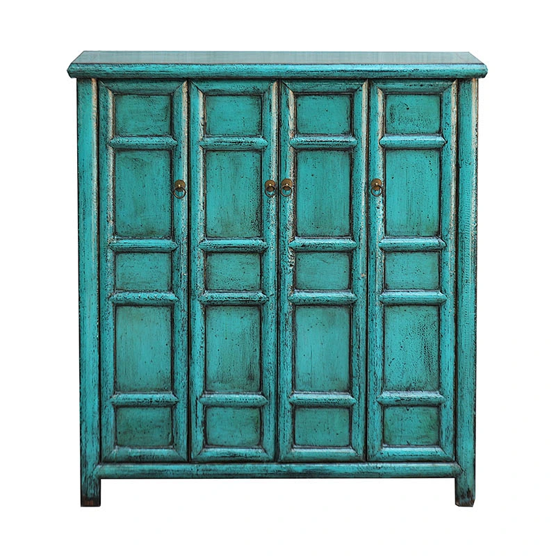chinese antique reproduction lacquered storage buffet furniture