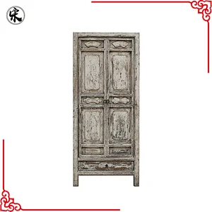 wholesale rustic reclaimed old wood shabby chic distressed wardrobe furniture