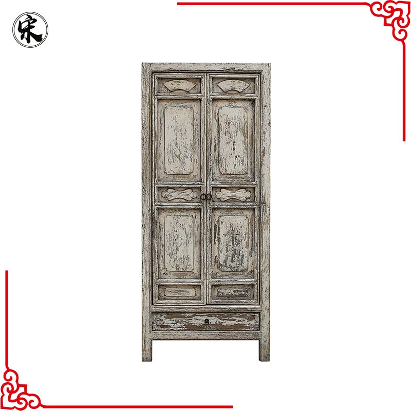 wholesale rustic reclaimed old wood shabby chic distressed wardrobe furniture
