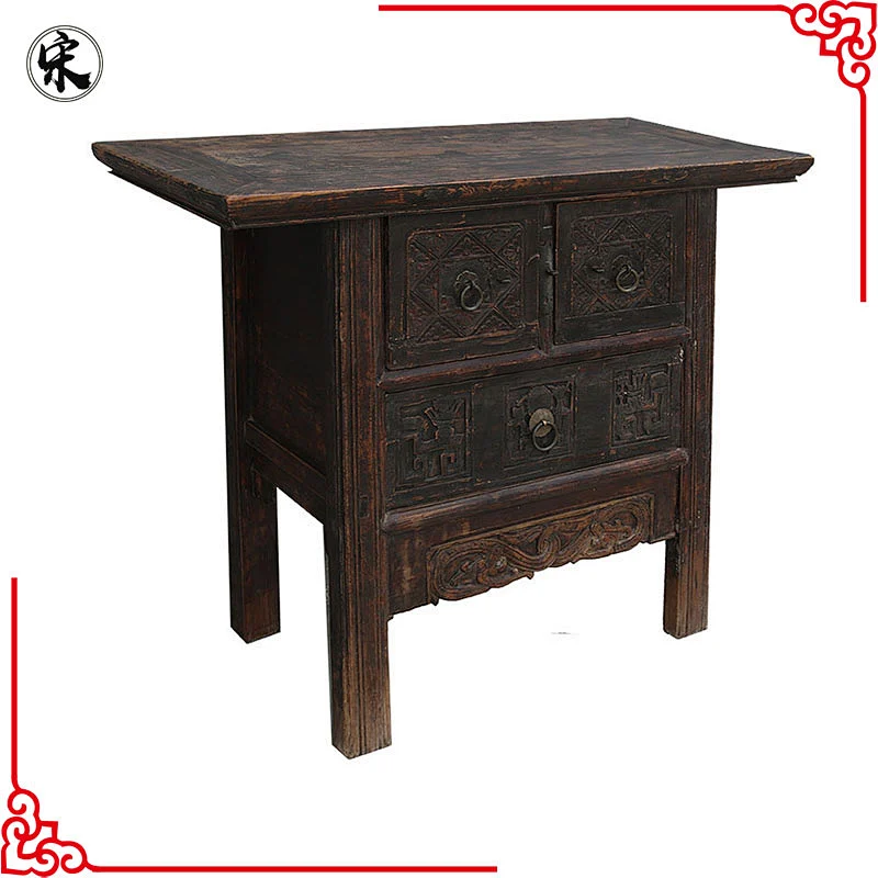 chinese antique beijing old rustic wood furniture