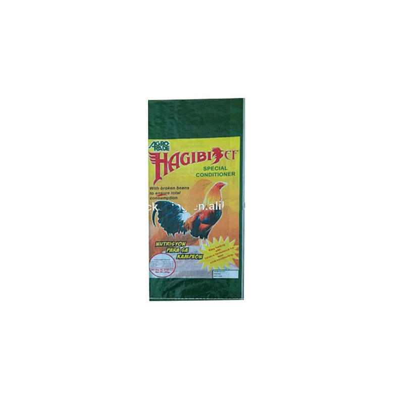 25kg design printing plastic feed bag wholesale poultry,chicke,duck,bird,cow,sheep,horse