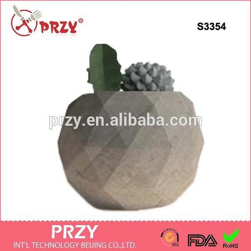 PRZY 3d silicone candle Mold vase and planters silicone molds for concrete