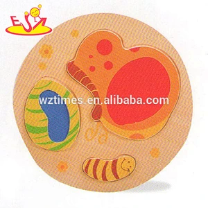 wholesale baby wooden animal shape puzzle fashion kids wooden animal shape puzzle wooden animal shape puzzle W14L016