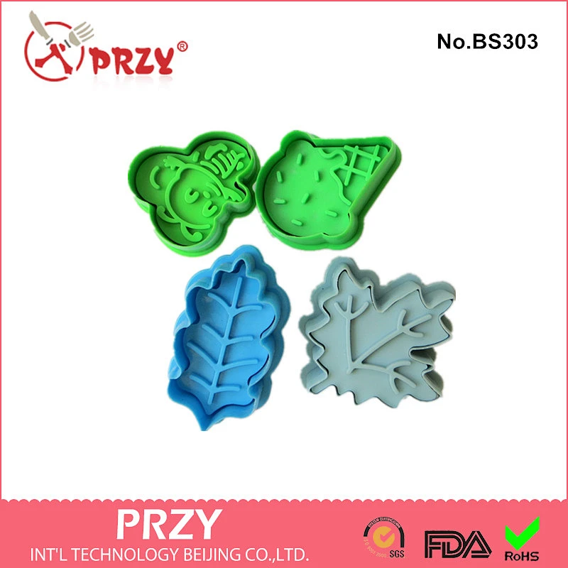 3 d biscuits die/Plastic cookie cutter/Cute cartoon shape cookie cutter