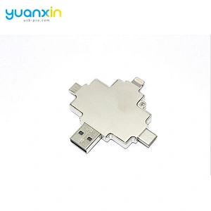 4 3 In 1 Micro Magnetic Usb Hub Otg Antenna Custom Usb Cable For Apple Tv