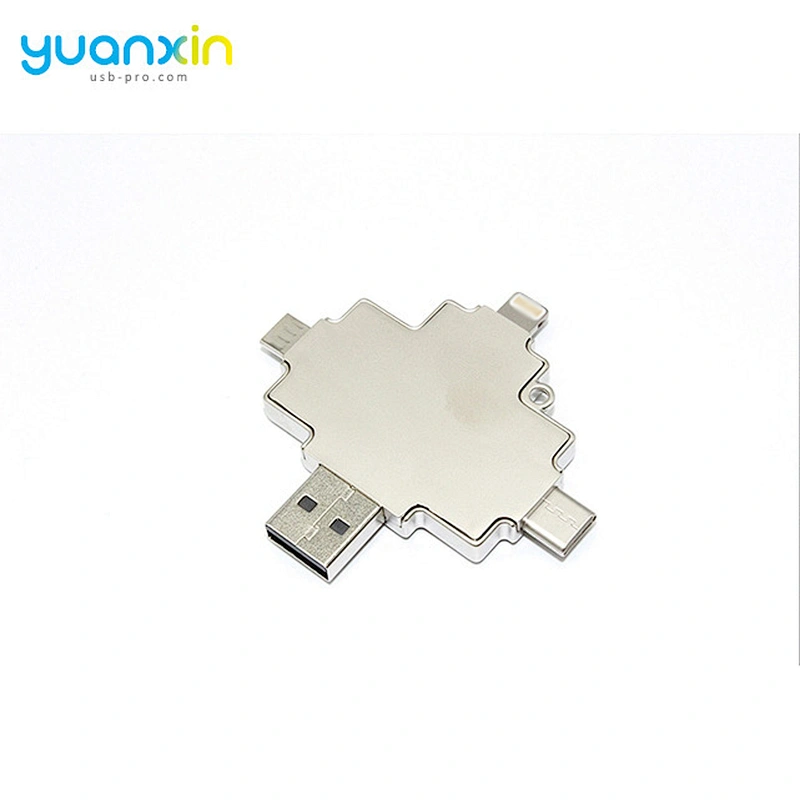 4 3 In 1 Micro Magnetic Usb Hub Otg Antenna Custom Usb Cable For Apple Tv