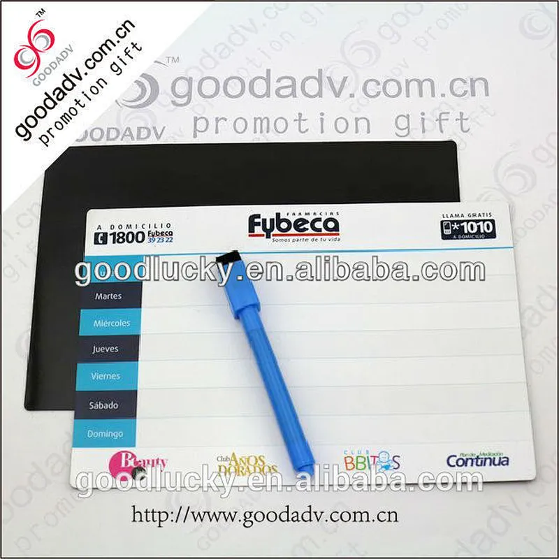 OEM erasable kids magnetic custom writing board