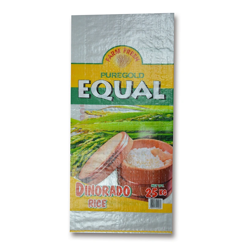 High quality Maize,grain,rice polypropylene storage and durable plastic bag with bopp laminated