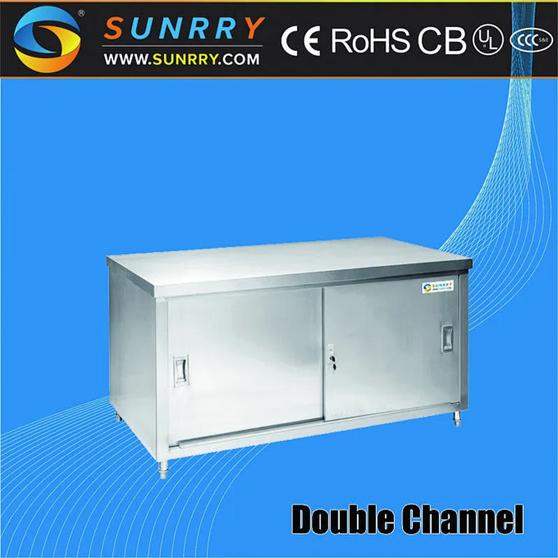 Modern Kitchen Cabinets/Stainless Steel Kitchen Cabinet Handle/Mini Bar Cabinet (SY-CB815D SUNRRY)