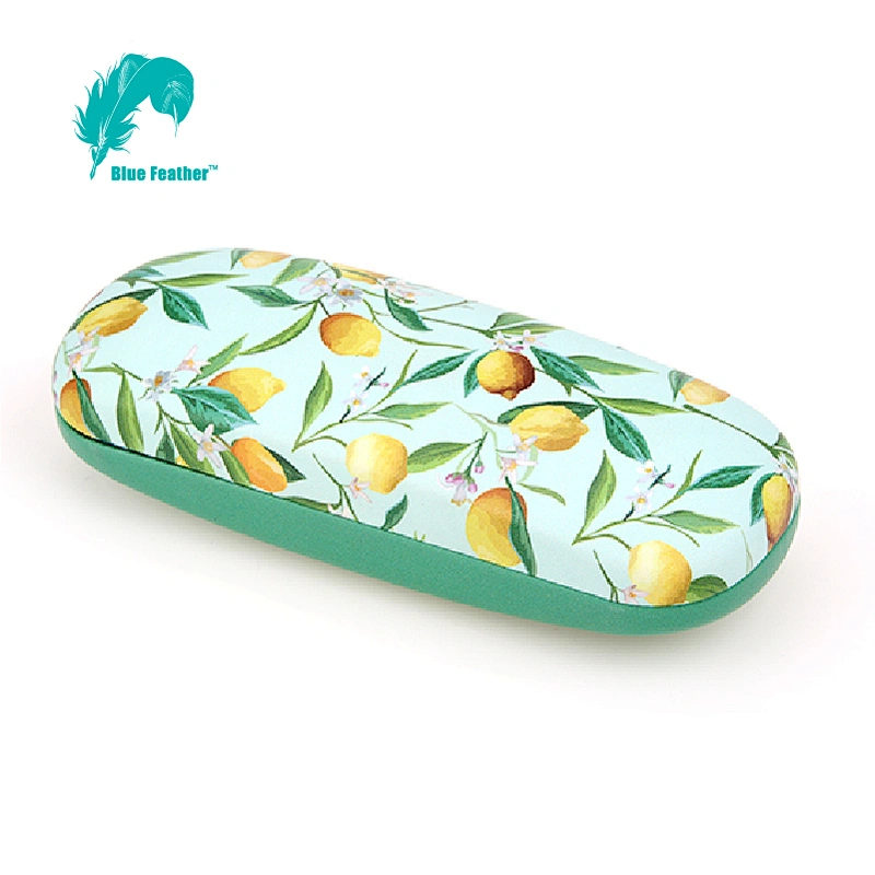 Vibrant Greenery Protective Case for Eyewear Storage on the Go