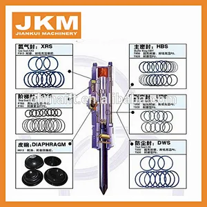 Hydraulic breaker hammer spare parts