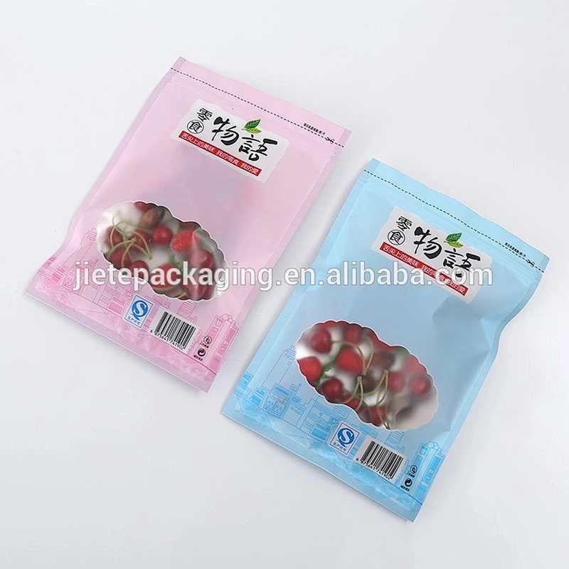 Customized popular printing PE plastic snack bag