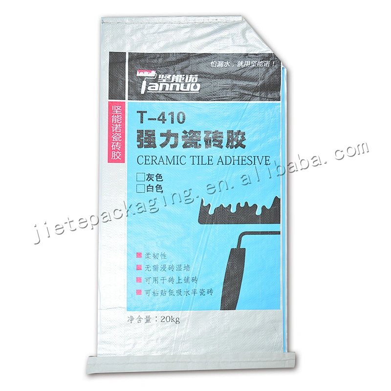 Wholesale 20kg pp cement bag for tile adhesive,mortar,wall putty powder,gypsum powder