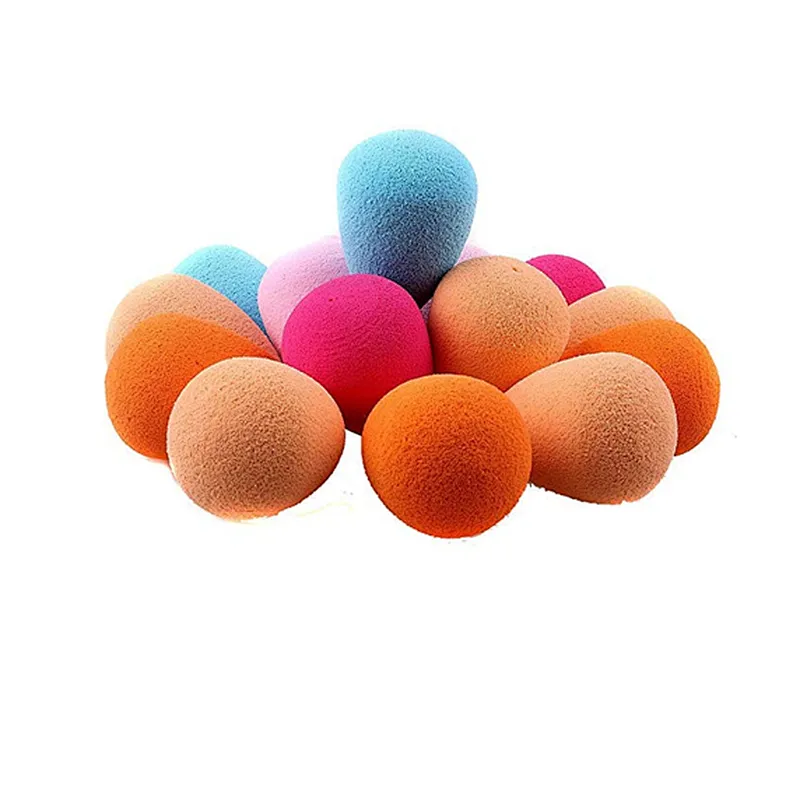 6PCS Water Droplets Shape Sponge Smooth Pro Beauty Makeup Powder Puff