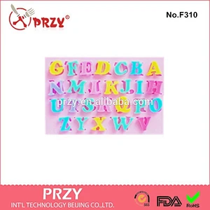 26 letters fondant molds, sugar craft tools, chocolate mold