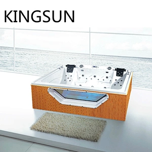 China Manufacture Outdoor Deluxe Jet Surf  Whirlpool Massage Bathtub