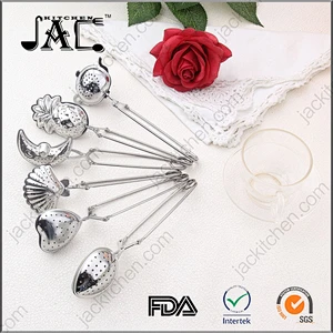 Pineapple Shaped Tea Infuser Basket With Long Handle