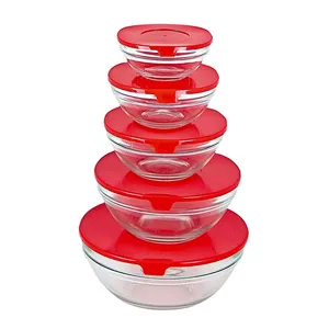Glass Crisper Food Storage Containers Fresh Box Glass Lunch Box Glass Storage With Lock Lid Airtight