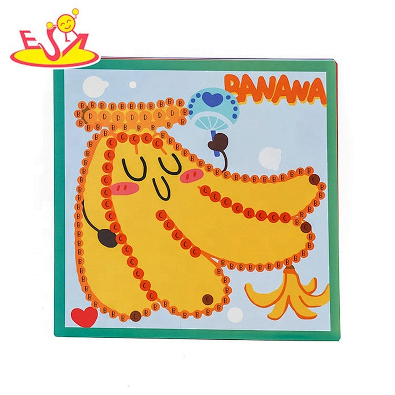 2019 New arrival diy wooden interactive toys for toddlers W14C264