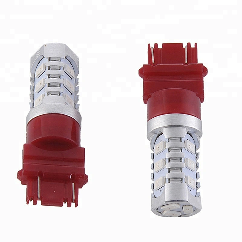 Lightech wholesale Best Price red strobe 3157 led bulb 12SMD