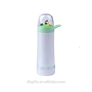 2018 New Style OEM Vacuum Mug Stainless Steel Vacuum Flask Water Bottle with Creative Micro World Cover