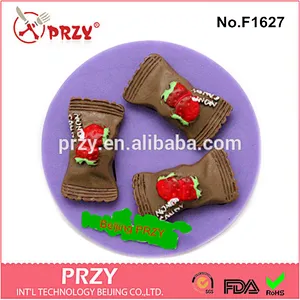 Model F1627 hign quality sugarcraft mulit sweet silicone molds