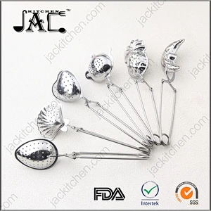 Pineapple Shaped Tea Infuser Basket With Long Handle