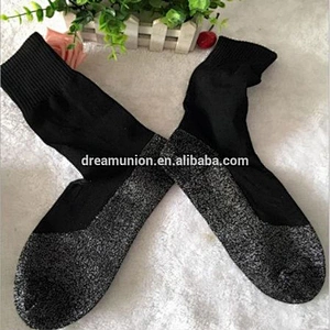 NEW 35 Unisex Popular Socks one pair Black Size Large Aluminized Fibers Below