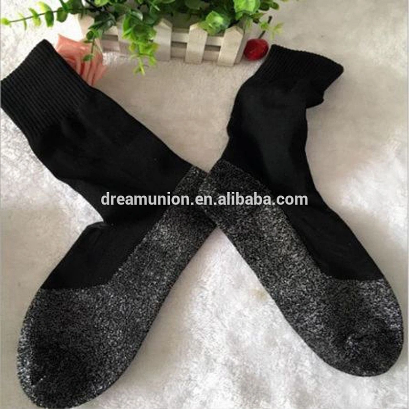 NEW 35 Unisex Popular Socks one pair Black Size Large Aluminized Fibers Below
