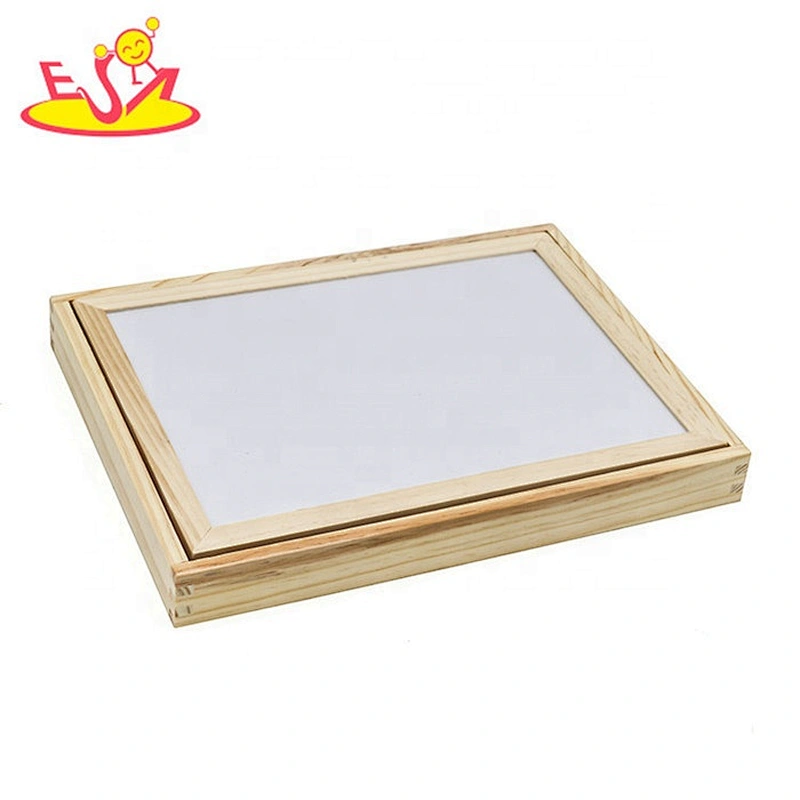 Top sale educational wooden magnetic drawing board for kids W12B060