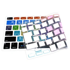 Hot Selling 2019 Amazon Durable Ableton Live Silicone Shortcuts Keyboard Skin For Macbook Pro 13