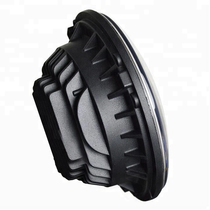 High power 7Inch 60W Round led DRL Halo Jeep Wrangler Headlights