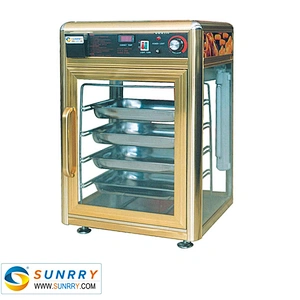 Humidity type food warmer for sale with 4 layers hot display showcase for pizza (SUNRRY SY-WD4)