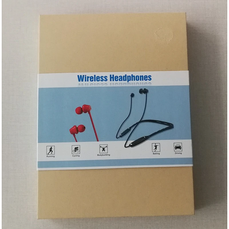 17 hours working time neckband headphone wireless smart universal sport waterproof earphone