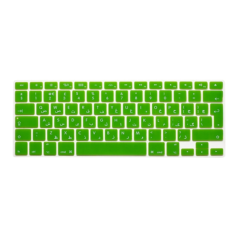 Ultra Thin Soft Silicone Keyboard Skin arabic language keyboard covers For Macbook Pro 13 for macbook pro 15 cover
