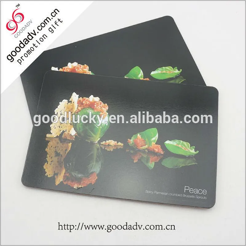 Professional custom MDF place mat