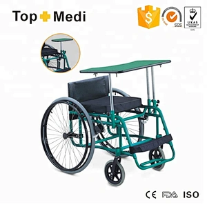 Aluminum manual leisure sport shooting wheelchair