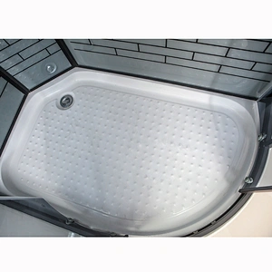 AJL-1026 new design single person brick shape black shower room/bathroom