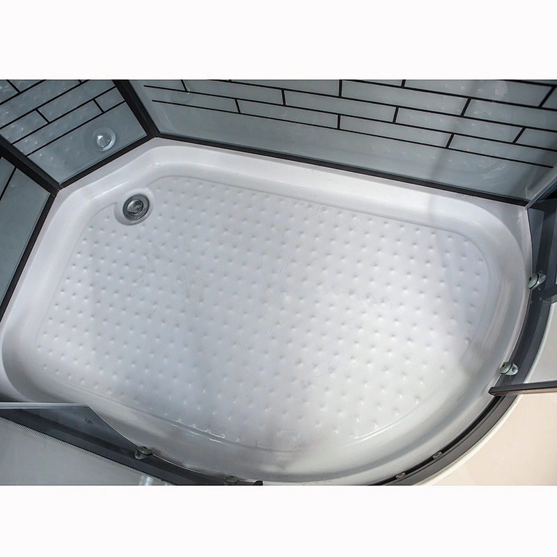 AJL-1026 new design single person brick shape black shower room/bathroom