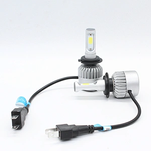 All In One Led Car Headlight S2 H1 H3 H4 H7 H8 H11 With Fan